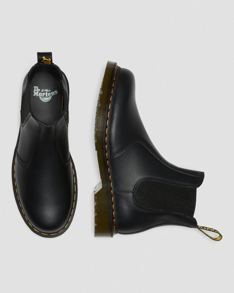 Dr Martens 2976 Nappa Læder Ankelstøvler Dame Sort | DK 31ILH